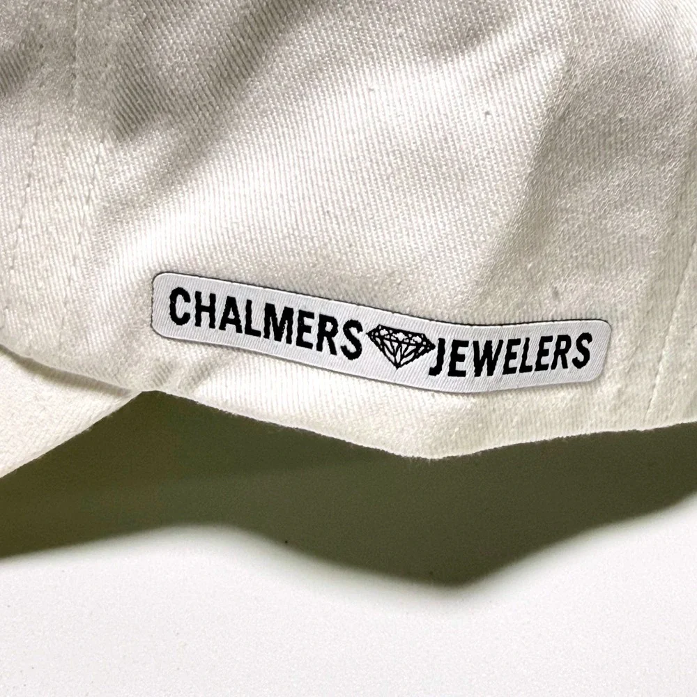 Yupoong The Classics Chalmers Jewelers Diamond White Adjustable‎ Dad Hat Cap